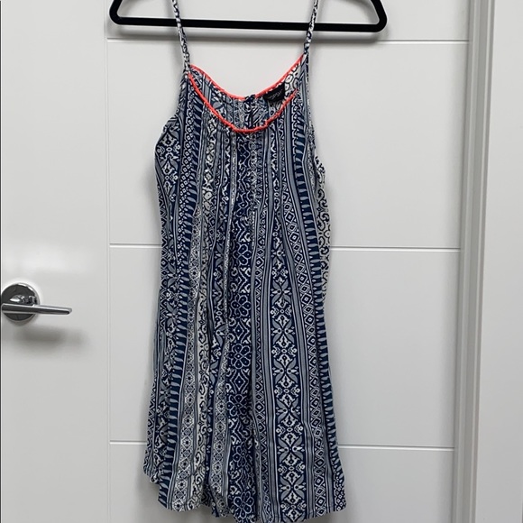 Topshop Mediterranean Print Sundress